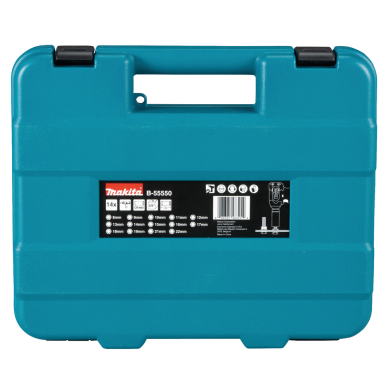 Sukimo antgalių komplektas Makita B-55550, 14 vnt., 3/8'' 2