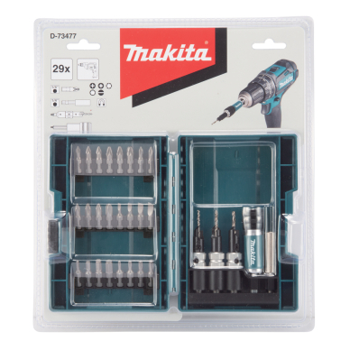 SUKIMO ANTGALIŲ KOMPLEKTAS Makita D-73477, 29 VNT. 2