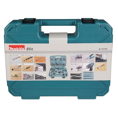 SUKIMO ANTGALIŲ KOMPLEKTAS Makita E-15104, 80 VNT. 5