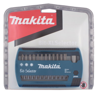 Sukimo antgalių komplektas Makita P-74740, 13 vnt. 1