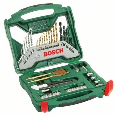 Bosch Sukimo ir gręžimo priedų komplektas 50-dalių 2607019327