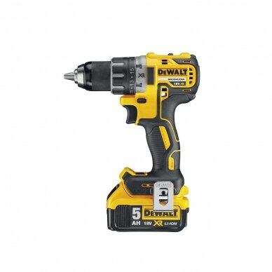 Suktuvas-gręžtuvas DeWalt DCD791P2; 18 V; 2x5,0 Ah 1