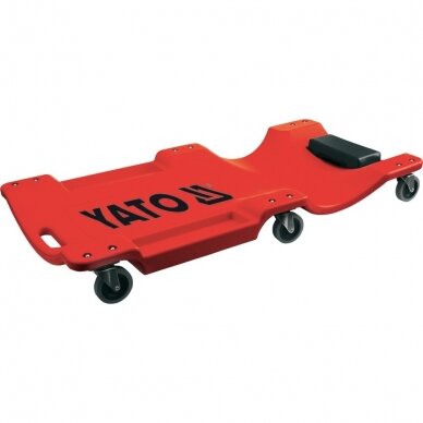 Gultas ant ratukų po automobiliu Yato YT-0880, 103x50x10 cm