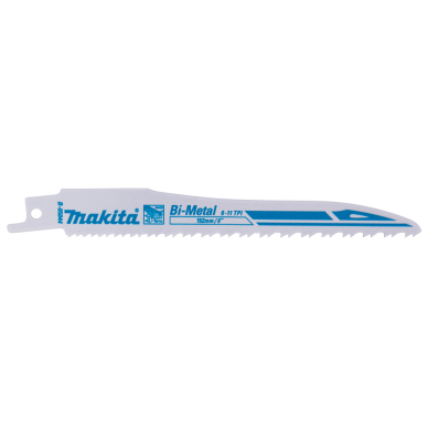 Tiesinio pjūklo pjūkleliai Makita B-05044-2, SUPER EXPRESS, BiM 152x0,9mm (6-11tpi), 2 vnt. 1