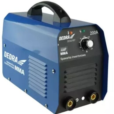 Suvirinimo aparatas inventorinis Dedra DESI211BT 200A, IGBT MMA 1