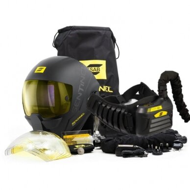 Suvirinimo kaukė ESAB Sentinel A60 Air su filtru EPR-X1