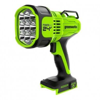 ŠVIESTUVAS Greenworks G24SL, 24V, 360°, (tik įrankis) 1