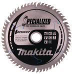 Pjovimo diskas Makita B-69858, EFFICUT 165X1.85X20mm, 10°, T60