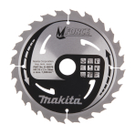 T.C.T. pjūklas M-FORCE 210X2.3X30mm 15° T24 Makita B-08078