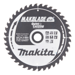 Pjovimo diskas Makita B-08654 MAKBLADE PLUS 260X2.3X30mm 5° T40