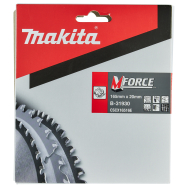 T.C.T. pjovimo diskas Makita B-31930, M-FORCE 165X2X20mm 15° T16