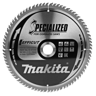 Pjovimo diskas Makita B-67240, EFFICUT 260X2.15X30mm, 10°, T80