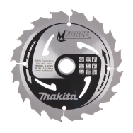 T.C.T. pjovimo diskas Makita B-07901, M-FORCE 165X2X20mm, 15°, T16