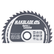 Pjovimo diskas Makita B-09818 MAKBLADE PLUS, 250X2.8X30mm, 20°, T40