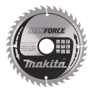 T.C.T. pjovimo diskas Makita B-08436, MAKFORCE 165X2.4X30mm, 20°, T40