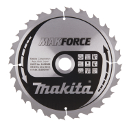 T.C.T. pjovimo diskas Makita B-08268, MAKFORCE 270X2.6X30mm, 20°, T24