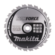 T.C.T. pjovimo diskas Makita B-08274, MAKFORCE 355X3X30mm, 20°, T24