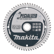 T.C.T. pjūklas SPECIALIZED 165X2X20mm 5° T60 Makita B-56736