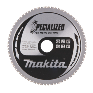 Pjovimo diskas Makita B-09771 SPECIALIZED, 185X1.7X30mm, -10°, T70