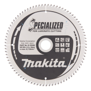 Pjovimo diskas Makita B-29480 SPECIALIZED, 250X2.5X30mm, 5°, T84