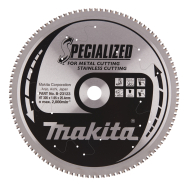 Pjovimo diskas Makita B-23123 SPECIALIZED, 305X1.95X25.4mm, -3°, T100