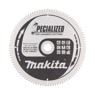 Pjovimo diskas Makita B-29505 SPECIALIZED, 305X2.5X30mm, 5°, T96