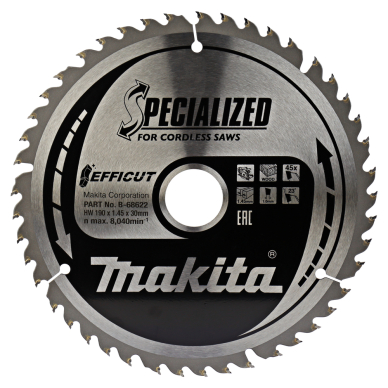 Pjovimo diskas Makita B-68622 EFFICUT