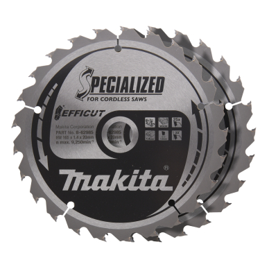 Pjovimo diskas Makita B-62985-2, 165X1.4X20mm, 23°, T25, 2 vnt.