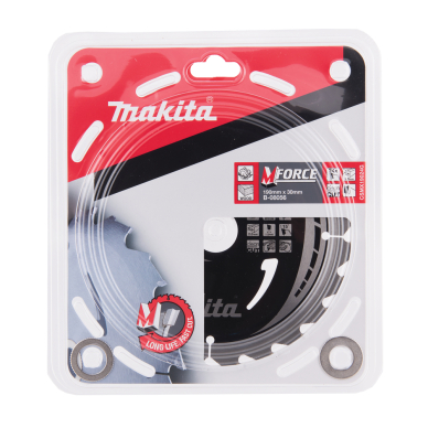 T.C.T. pjovimo diskas Makita B-08056, M-FORCE 190X2X30mm, 15°, T24 2