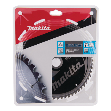 Pjovimo diskas Makita B-09008 MAKBLADE, 250X2.3X30mm, 5°, T60 2