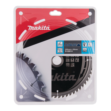 Pjovimo diskas Makita B-09014 MAKBLADE, 255X2.3X30mm, 5°, T60 2