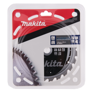 T.C.T. pjūklas MAKBLADE PLUS 190X2.2X20mm 5° T24 Makita B-08604 2