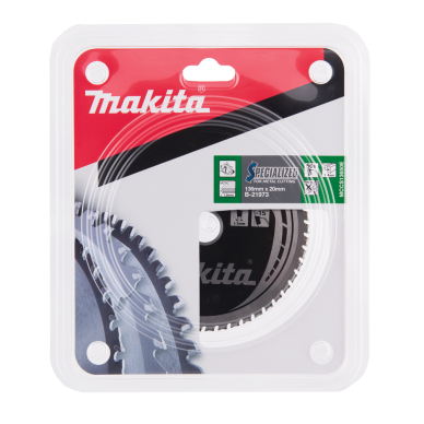 T.C.T. pjūklas Makita B-21973, SPECIALIZED 136X1.4X20mm -15° T50 2