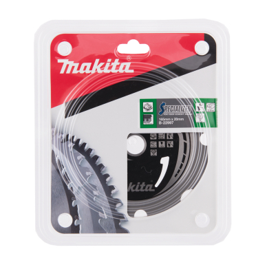 Pjovimo diskas Makita B-22997 SPECIALIZED, 165X2.3X20mm, 12°, T4 3