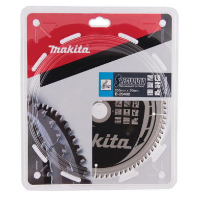 Pjovimo diskas Makita B-29480 SPECIALIZED, 250X2.5X30mm, 5°, T84 2