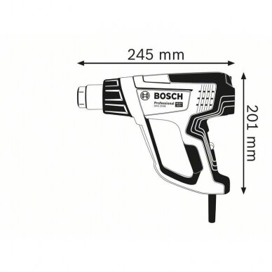 Techninis fenas Bosch GHG 23-66  Professional 1