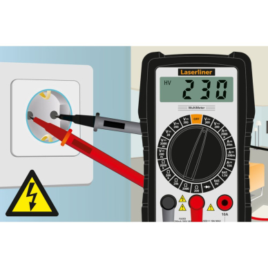 Multimetras Laserliner MultiMeter 083.031A 4