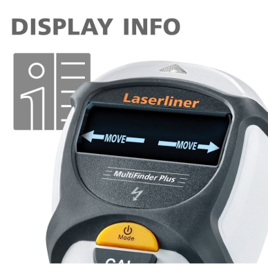 Testeris Laserliner MultiFinder Plus 080.965E 4