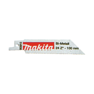 Tiesinio pjūklo pjūkleliai Makita P-04896, 100X0.9MM (24TPI), 5 vnt., metalui