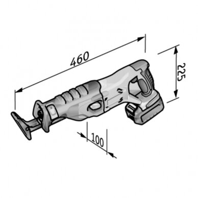 Tiesinis pjūklas FLEX RS 29 18,0 C 1