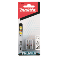 Torsion sukimo antgalis Makita E-03143, (C-form), PH2(slim)-25mm, 2vnt. Impact Premier