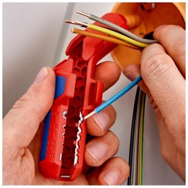 Universalus nuizoliavimo įrankis KNIPEX ErgoStrip 6