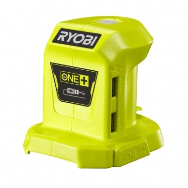 USB adapteris Ryobi R18USB-0, 18V (be akum. ir kroviklio)