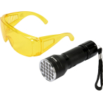 UV žibintuvėlis + akiniai / kondicionieriui