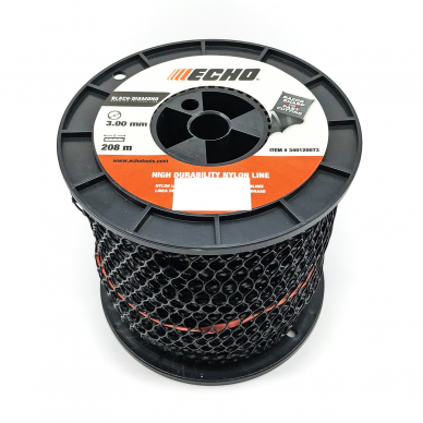 Valas nailoninis ECHO Black Diamond, 3,00 mm X 208 m