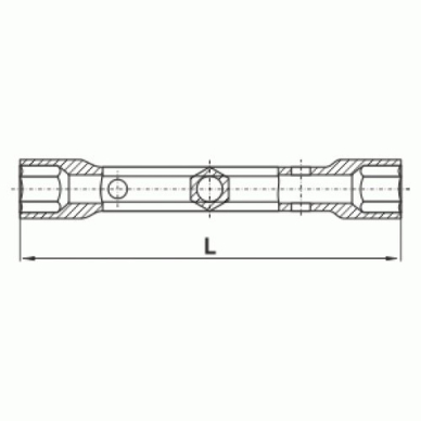 Vamzdinis raktas 19mm*22mm profi 1