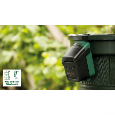 Vandens siurblys Bosch GardenPump 18V-2000, 1x2,5Ah 9