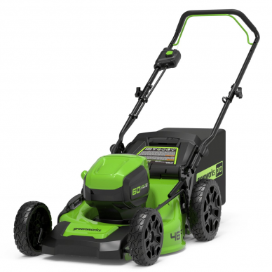 VEJAPJOVĖ STUMDOMA Greenworks GD60LM46HP, 60V, 46cm, (tik įrankis)