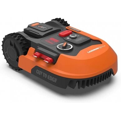 Vejos robotas Worx WR165E, Landroid, M500 Naujas modelis  2.0, 20 V, 2,0 Ah