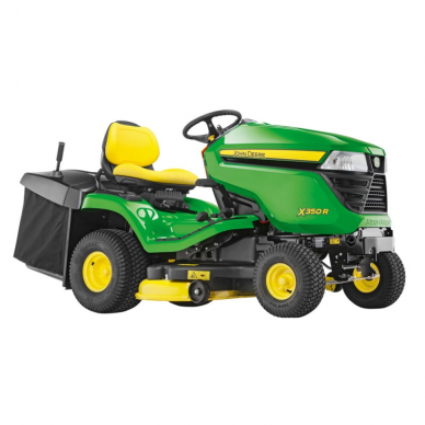 Vejos traktoriukas John Deere X350R, 16.0 kW, 107 cm 1